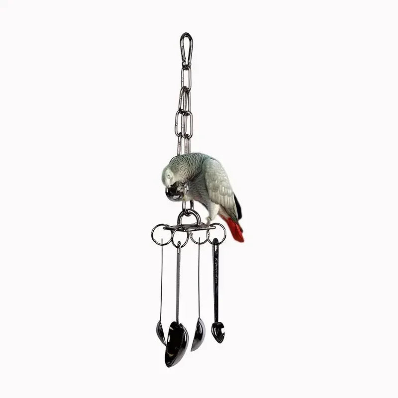 Stainless Steel Diamond Puzzle Climbing Rack for Medium & Large Parrots